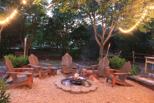 Back Yard Fire Pit Landscaping Ideas