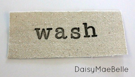DIY Stamped Hand Towels @ DaisyMaeBelle