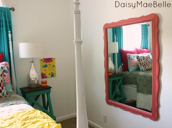 How to Hang a Heavy Mirror @ DaisyMaeBelle