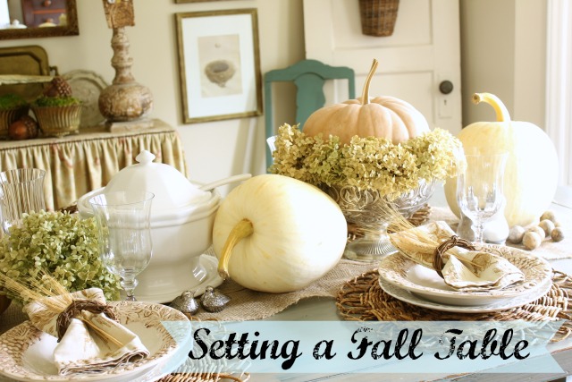 Fall Table Idea