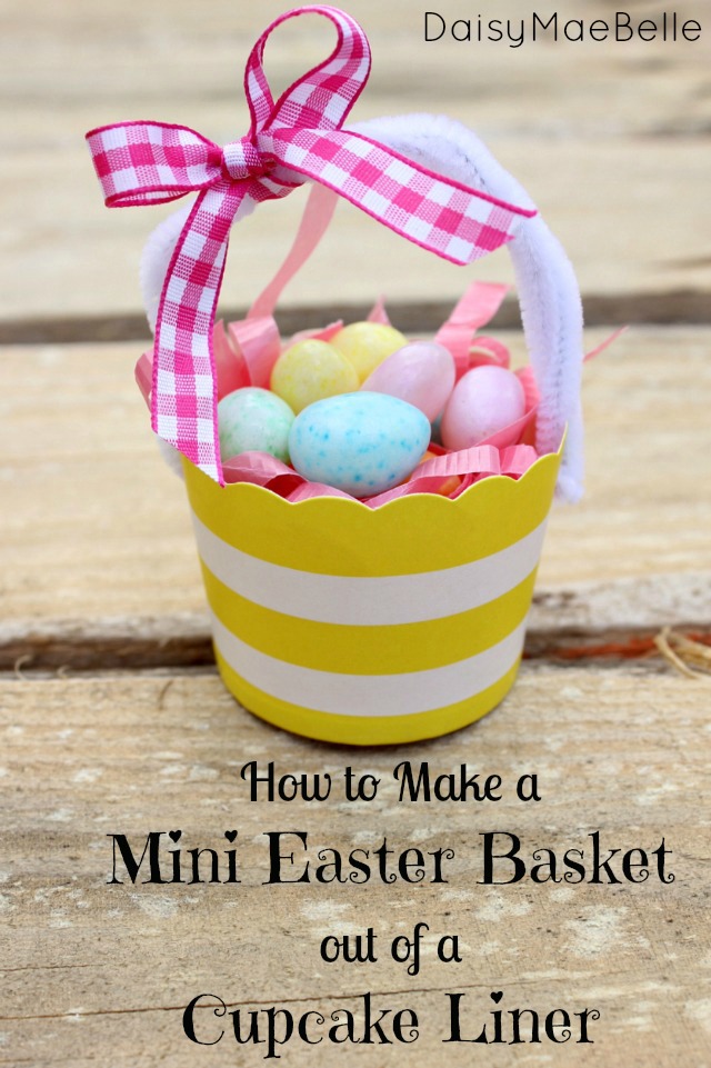 How to Make a Mini Easter Basket