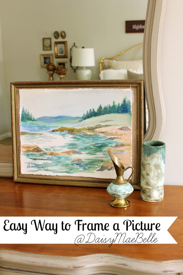 Simple Way to Frame a Picture