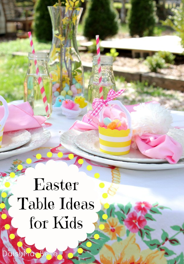 Easter Table Ideas for Kids