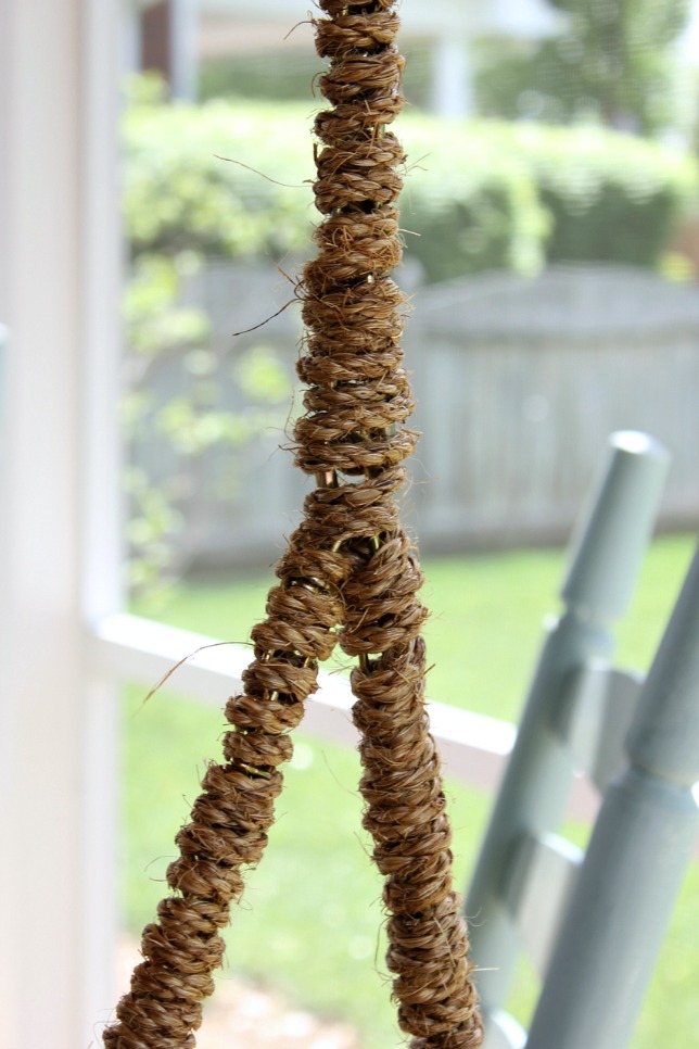 Rope Wrapped Chain For A Porch Swing Daisymaebelle