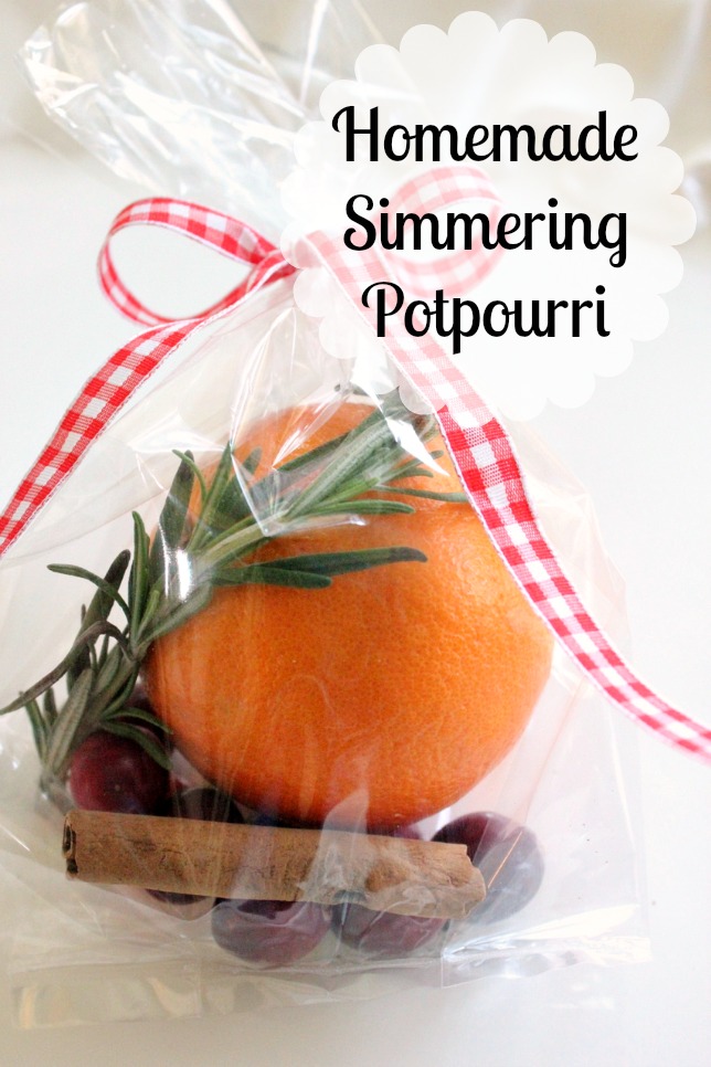 homemade simmering potpourri for the holidays