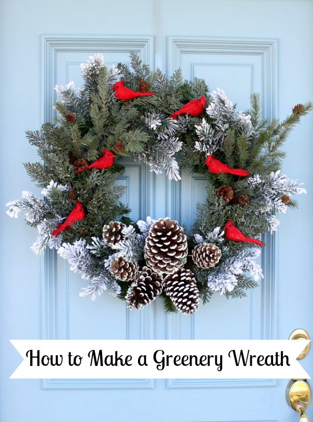 How to Make a Greenery Wreath