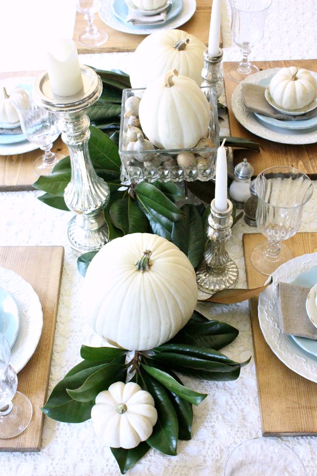 fall table setting